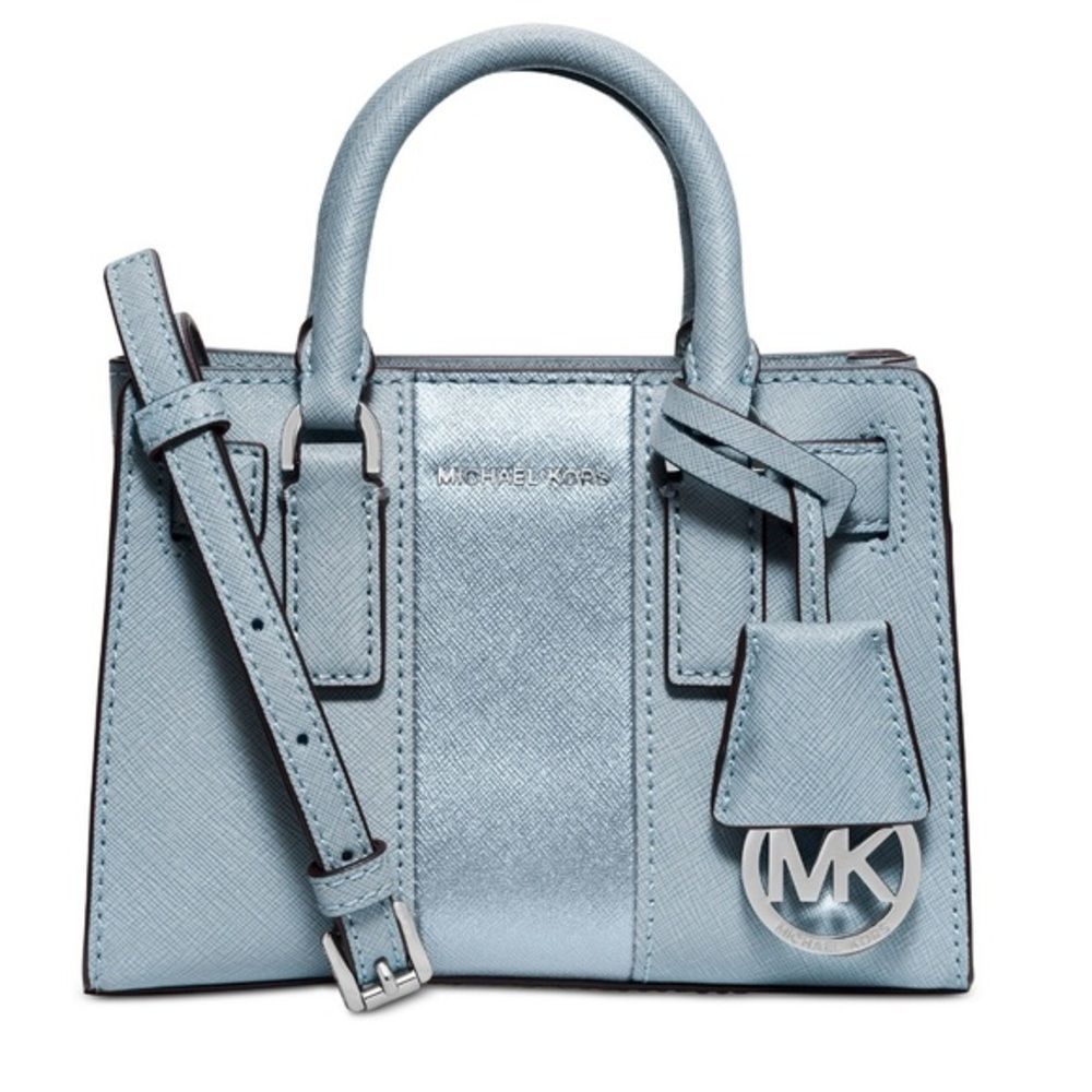 Michael Kors Dillon Stripe Mini Zip Crossbody